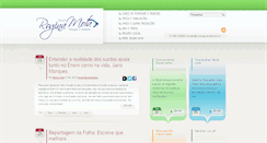 Desktop Screenshot of cursoreginamota.com.br